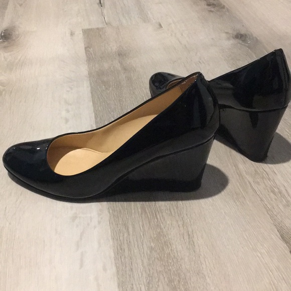 J Crew Leather Wedges - Picture 5 of 6